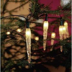 Holiday Lights (motif) Icicles Inside Mains-powered Light Bulb Warm White Illuminated Length: 2.85 M Konstsmide 2312-00