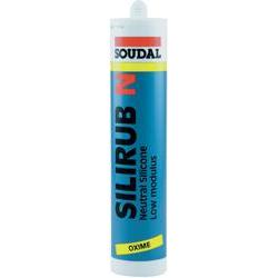 Soudal 9303 Silirub N Silicone Sealant Black Neutral 310 Pieces