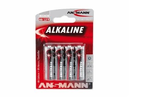 Ansmann Red Line AA Mignon Batteries Pack of 4