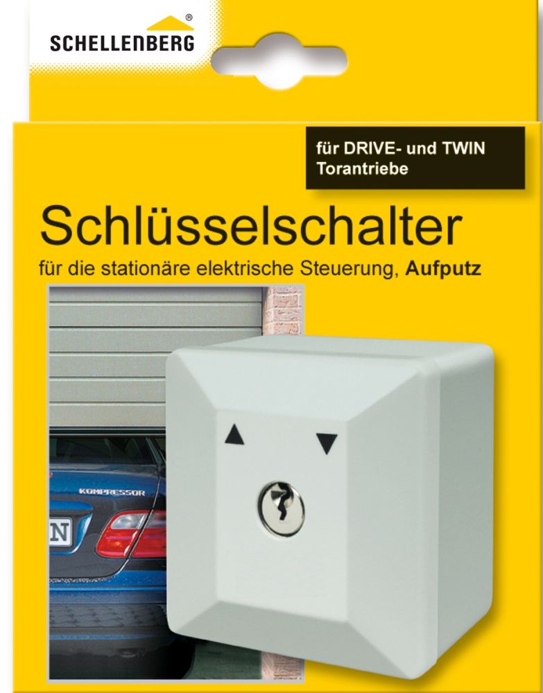 Schellenberg 25101 Torantrieb SchlÃ¼sselschalter Aufputz
