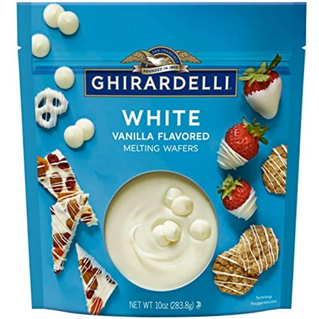 Ghirardelli  Candy Making & Dipping  White Melting Wafers  10oz Bag