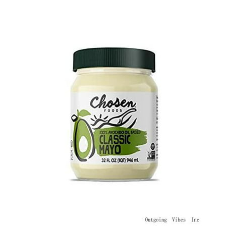 100% Avocado Oil-Based Classic Mayonnaise  Gluten & Dairy Free  Low-Carb  Keto & Paleo Diet Friendly  Mayo for Sandwiches  Dressings and Sauces  Made 