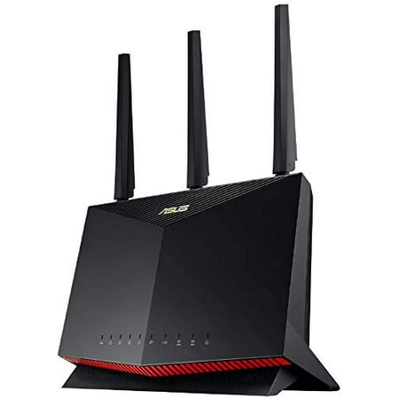 ASUSTek WiFi Wireless Router WiFi6 4804+861Mbps Dual Band Gaming RT-AX86U (a) with Mesh Function 3 Floors / 4LDK PS5/Nintendo Switch/iPhone/Android Co