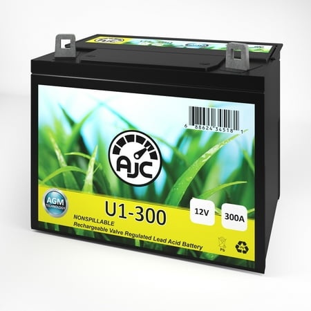 Jacobsen 5330 U1 Lawn Mower and Tractor Battery - This Is an AJC Brand Replacement