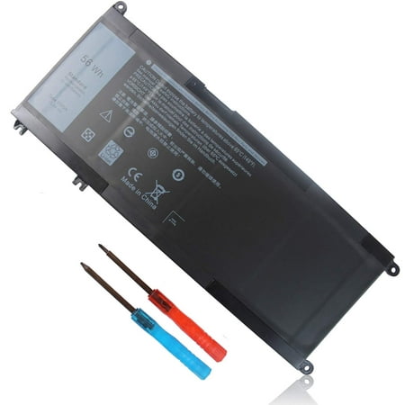 15.2V 56Wh 33YDH Battery Replacement for Dell Inspiron 17 7000 7773 7779 7778 7786 2-in-1 15 7577 Latitude 15 3590 3580 3490 3380 G5 15 5587 G3 3579 3