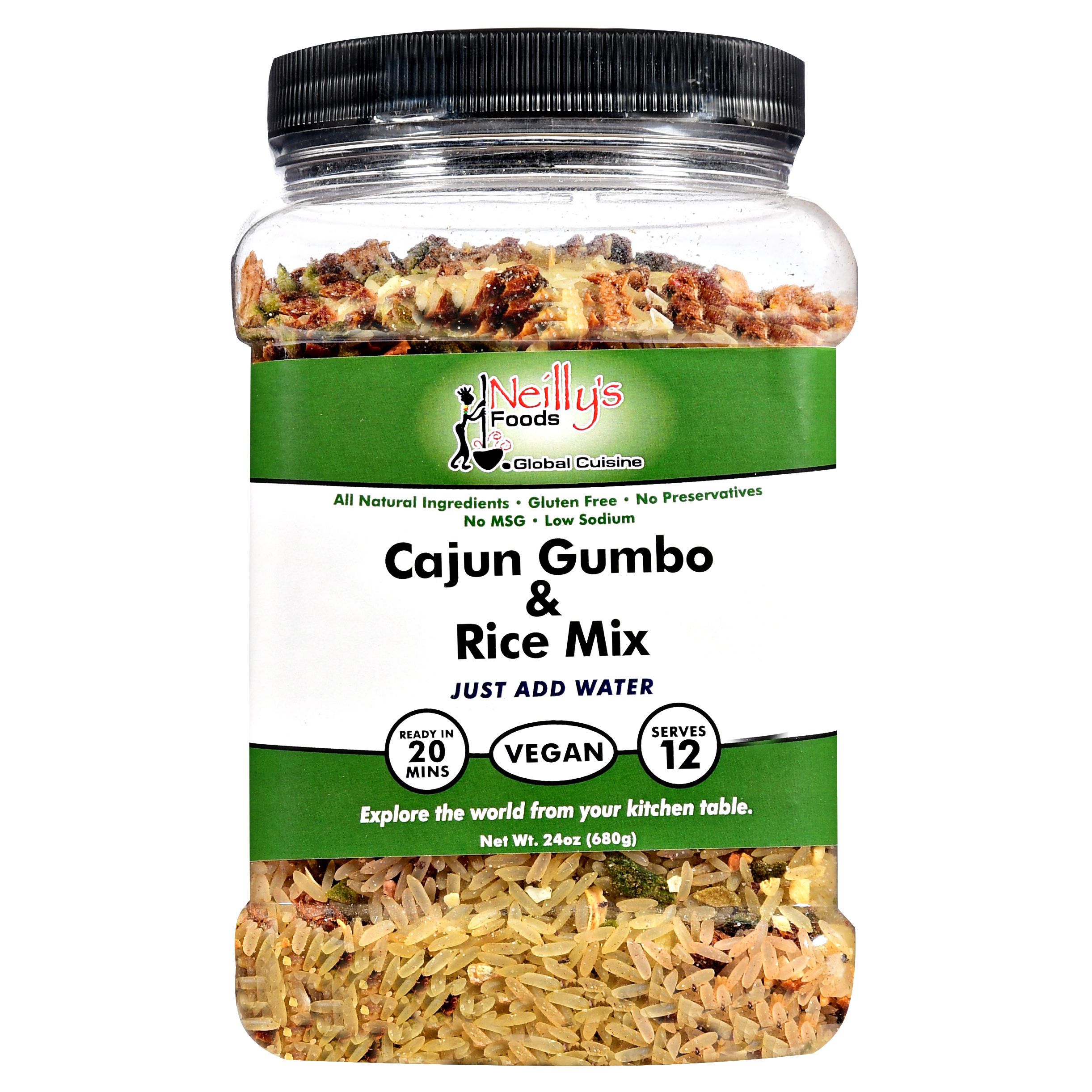 Neillys Cajun Gumbo Rice Mix
