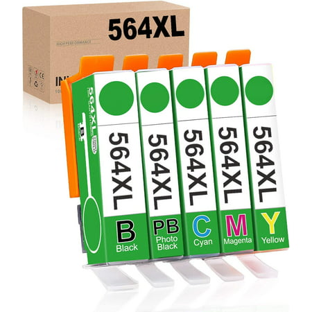 Compatible Ink Cartridge Replacement for HP 564 564XL for HP Photosmart 7510 7520 7525 6520 5520 6510 5510 7515