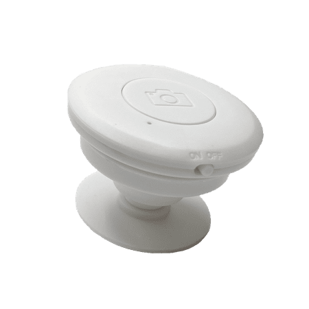 Oncore Innovations Selfie Grip  Collapsible Phone Grip with Shutter Button  White