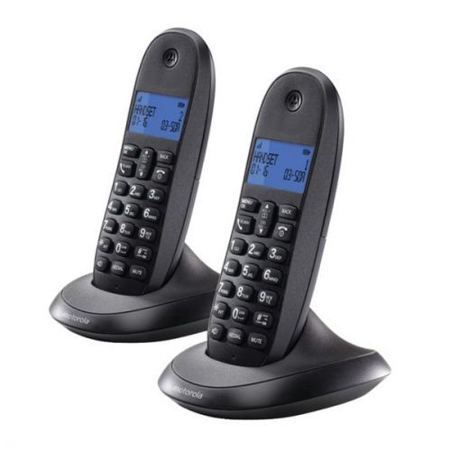 Motorola C1002 Duo Noir