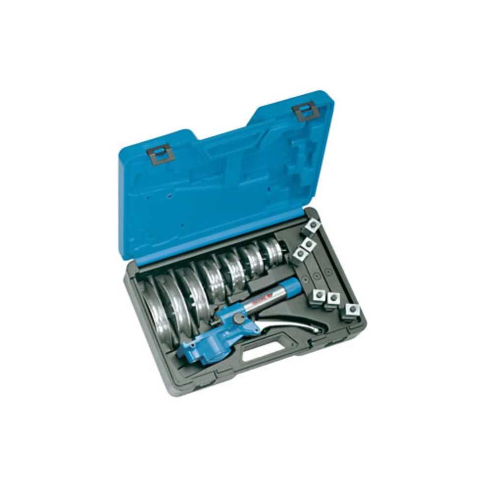 Gedore 4635230 Hand Pipe Bender Set, Hydraulic, 8 Pieces