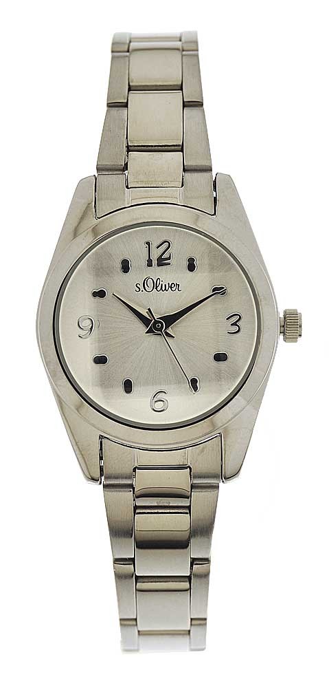 S.Oliver Damenuhr So-15069-Mqr Metall Silber Uvp:79,95? NEU 10108