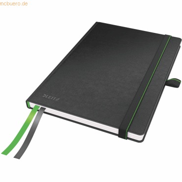 Leitz 44770095 Notebook Squared Black 80 Sheets A5 Paper Pads & Labels