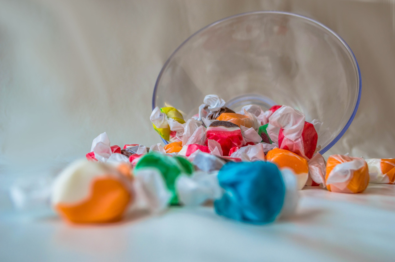 Lang's Chocolates Salt Water Taffy 15oz Bag Assorted Flavors