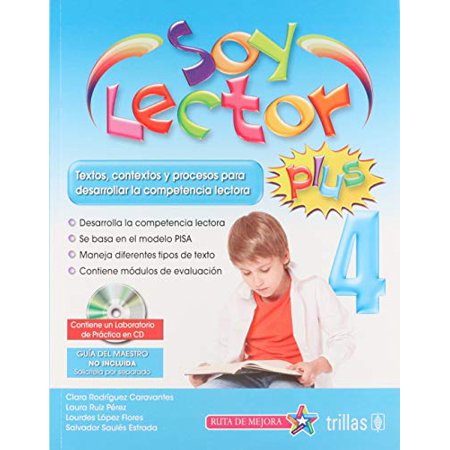 SOY LECTOR PLUS 4. CONTIENE UN LABORATORIO DE PRACTICA EN CD  Pre-Owned Paperback 6071726506 9786071726506 CLARA RODRIGUEZ CARAVANTES