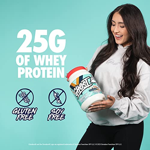 Ghost Whey Protein - 26 Serves (907g) / Cinnabon thumbnail