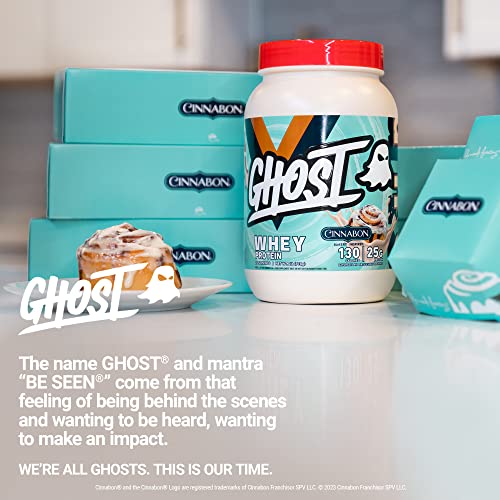 Ghost Whey Protein - 26 Serves (907g) / Cinnabon thumbnail