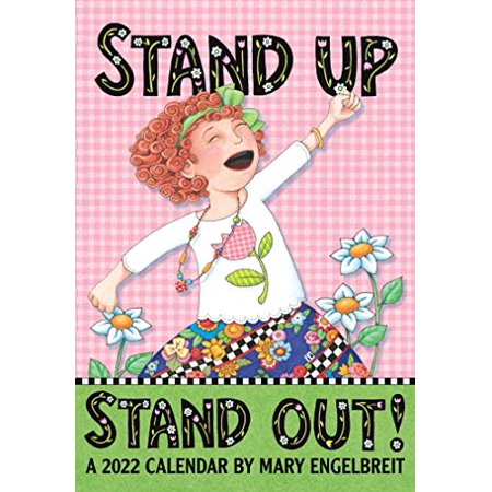 Pre-Owned Mary Engelbreit S 2022 Monthly Pocket Planner Calendar: Stand up Stand Out! Paperback