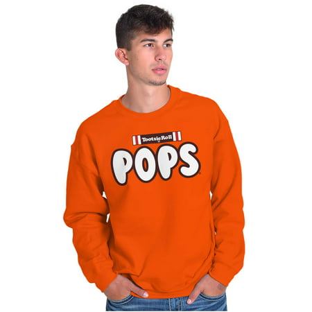 Tootsie Roll Pop Retro Lollipops Logo Sweatshirt for Men or Women Brisco Brands 2X