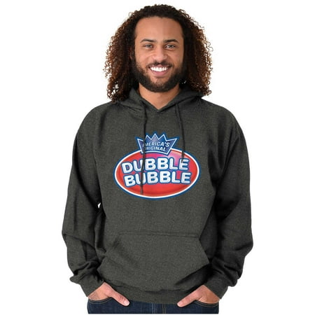 Original Dubble Bubble Double Logo Gum Hoodie Sweatshirt Women Men Brisco Brands 3X