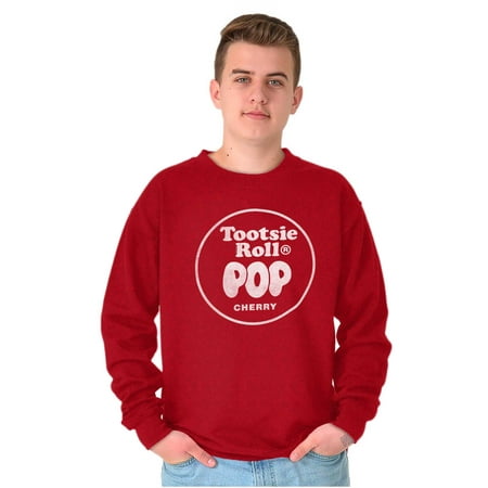 Cherry-Flavored Tootsie Roll Pop Sweatshirt for Men or Women Brisco Brands 3X