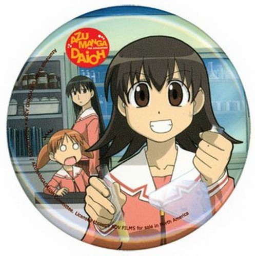 Azumanga Daioh Tomo Button 7681