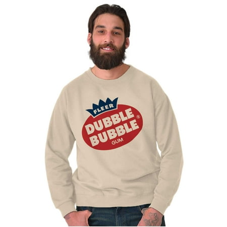 Retro Vintage Dubble Bubble Gum Logo Sweatshirt for Men or Women Brisco Brands 3X