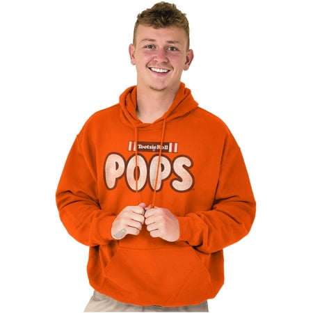 Retro Tootsie Roll Pop Lollipops Logo Unisex Plus Size Hoodie Brisco Brands 4X
