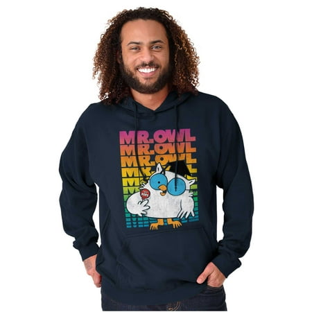Mr Owl Vintage Retro Tootsie Pops Hoodie Sweatshirt Women Men Brisco Brands L