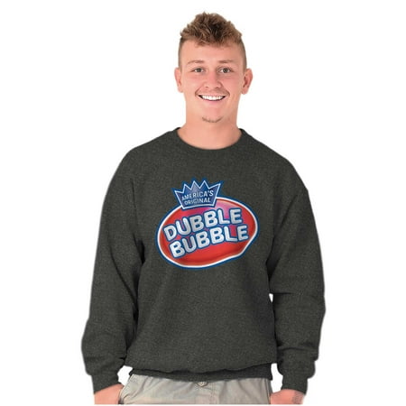 Original Dubble Bubble Double Logo Gum Sweatshirt for Men or Women Brisco Brands 3X