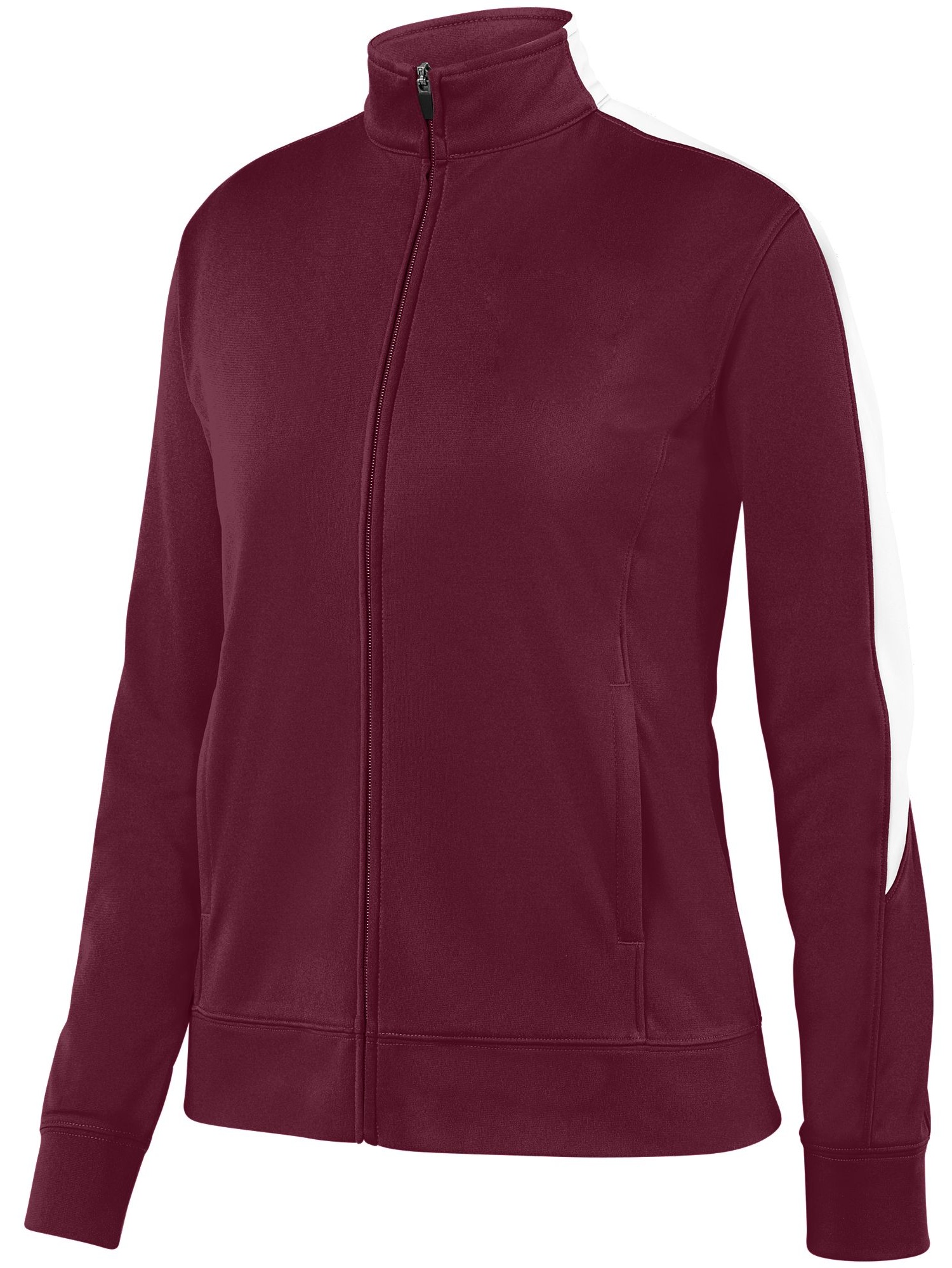 Augusta XS Ladies Medalist Jacket 2.0 Maroon/White 4397