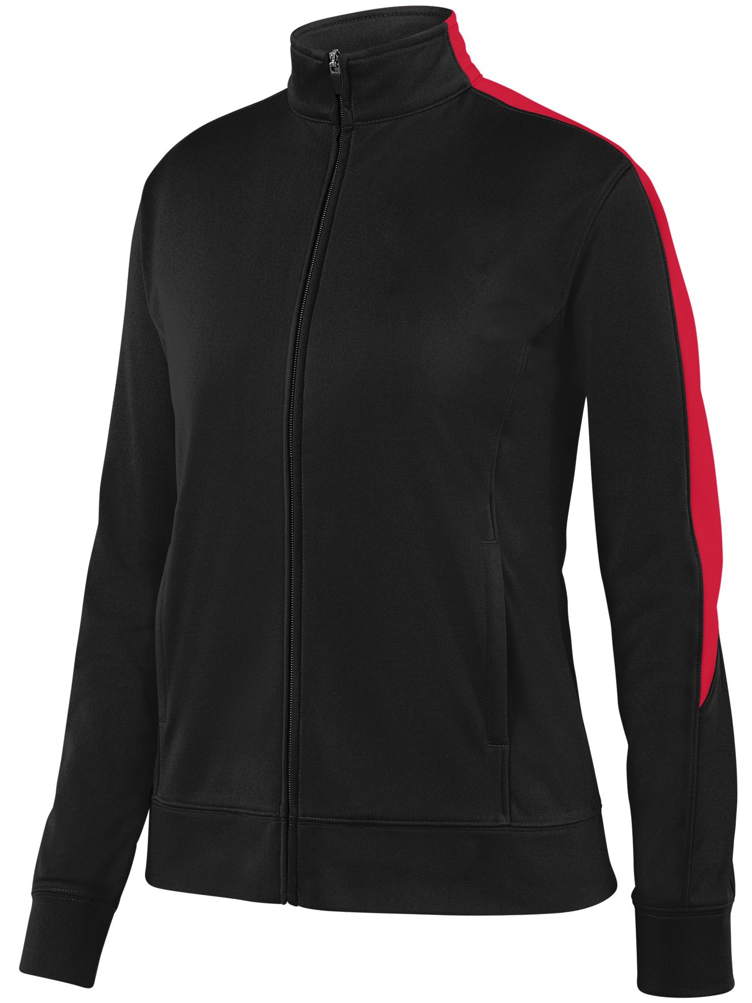 Augusta Sportswear Women S Medalist Jacket 2.0 4397 - Black/Red Size 2XL