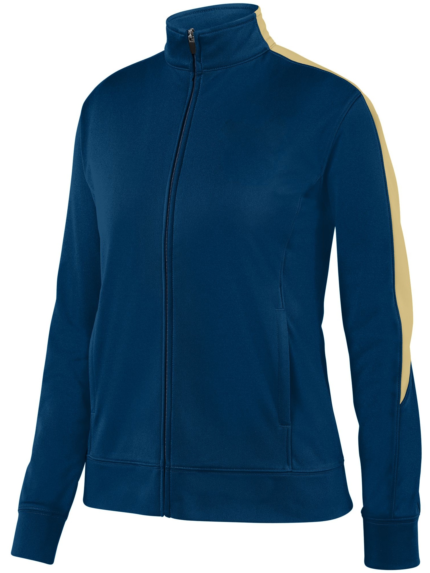 Augusta L Ladies Medalist Jacket 2.0 Navy/Vegas Gold 4397