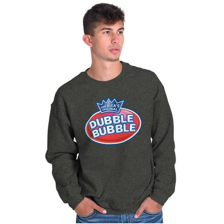 Original Dubble Bubble Double Logo Gum Sweatshirt for Men or Women Brisco Brands L