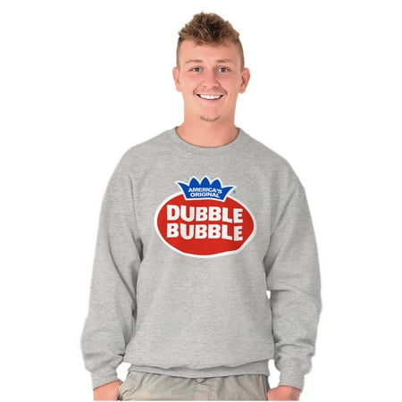 Vintage Dubble Bubble Gum Double Logo Sweatshirt for Men or Women Brisco Brands 2X