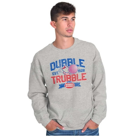 Original Dubble Trouble Bubble Gum Sweatshirt for Men or Women Brisco Brands 3X