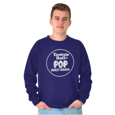 Retro Tootsie Pop Flavor Sweet Grape Sweatshirt for Men or Women Brisco Brands 4X
