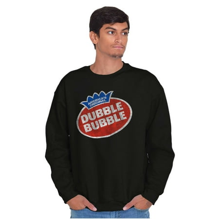 Vintage Dubble Bubble Gum Double Logo Sweatshirt for Men or Women Brisco Brands X