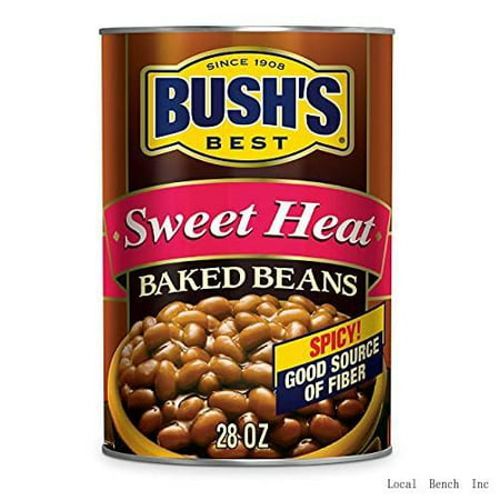 Sweet Heat Baked Beans  Sweet & Spicy  Canned Beans  Baked Beans Canned  Source of Plant Based Protein and Fiber  Low Fat  Gluten Free  28 Oz (pack-6)