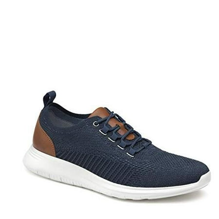 Johnston & Murphy Men S Amherst Knit U-Throat Shoe Navy - 25-3439
