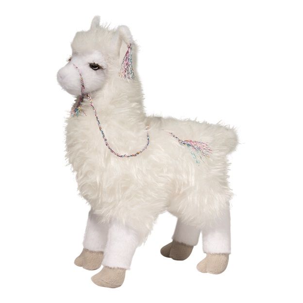 Evelyn Llama 12 Inch - Stuffed Animal by Douglas Cuddle Toys (1744)