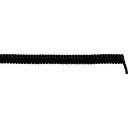 LAPP 73220241 Spiral Cable 200mm/800mm 2x0.25mm² Black 5pcs
