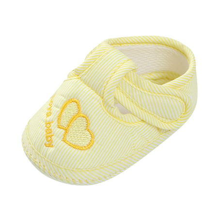 Baby Toddler Shoes Fashion Children Shoes Baby Feet Cute Love Shoes First Walking Footwear