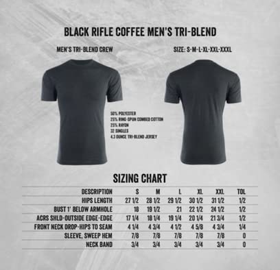 Black Rifle Coffee Hand Drawn SBR Flag T-Shirt, Military Green, Small T Shirt thumbnail