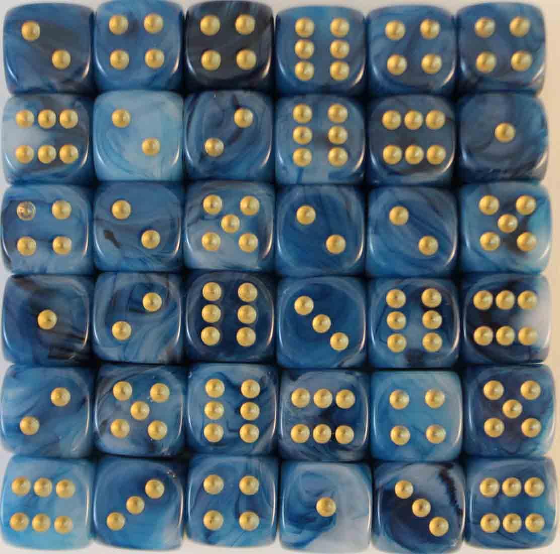 12mm 36d6 Phantom: Teal/Gold