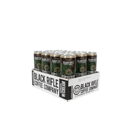Black Rifle Coffee RTD (Espresso with Cream  11 Fl Oz (Pack of 12))