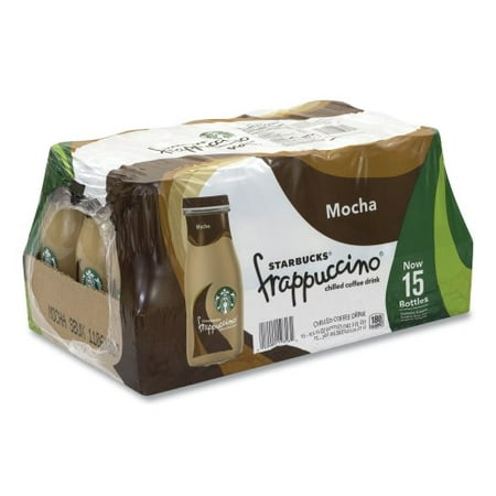 Starbucks Frappuccino Coffee  9.5 Oz Bottle  Mocha  15/Carton  Ships in 1-3 Business Days