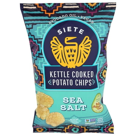 Siete Family Foods Sea Salt Potato Chips  5.5 Oz Bag