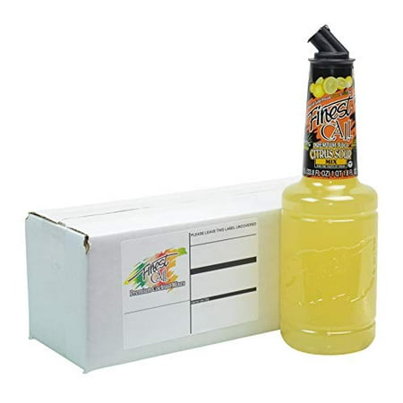 Finest Call Premium Juice Citrus Sour Drink Mix  Ready to Use  1 Liter Bottle (33.8 Fl Oz)  Individually Boxed