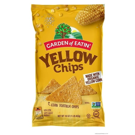 Tortilla Chips  Yellow Corn  Sea Salt  16 Oz. (pack of 12) (packaging May Vary)