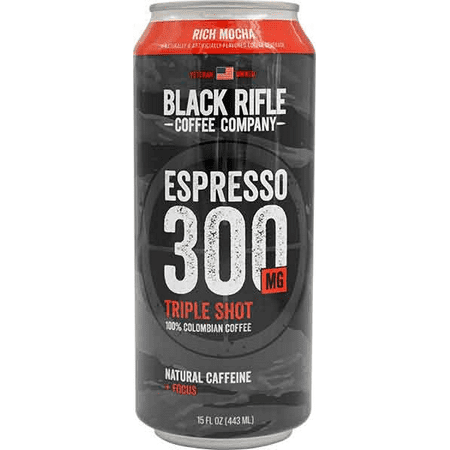 Black Rifle Coffee Co. Rich Mocha Espresso 300 Triple Shot  12-Pack 15 Fl Oz Cans